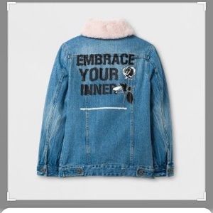 Girls denim jacket.   Gently worn.